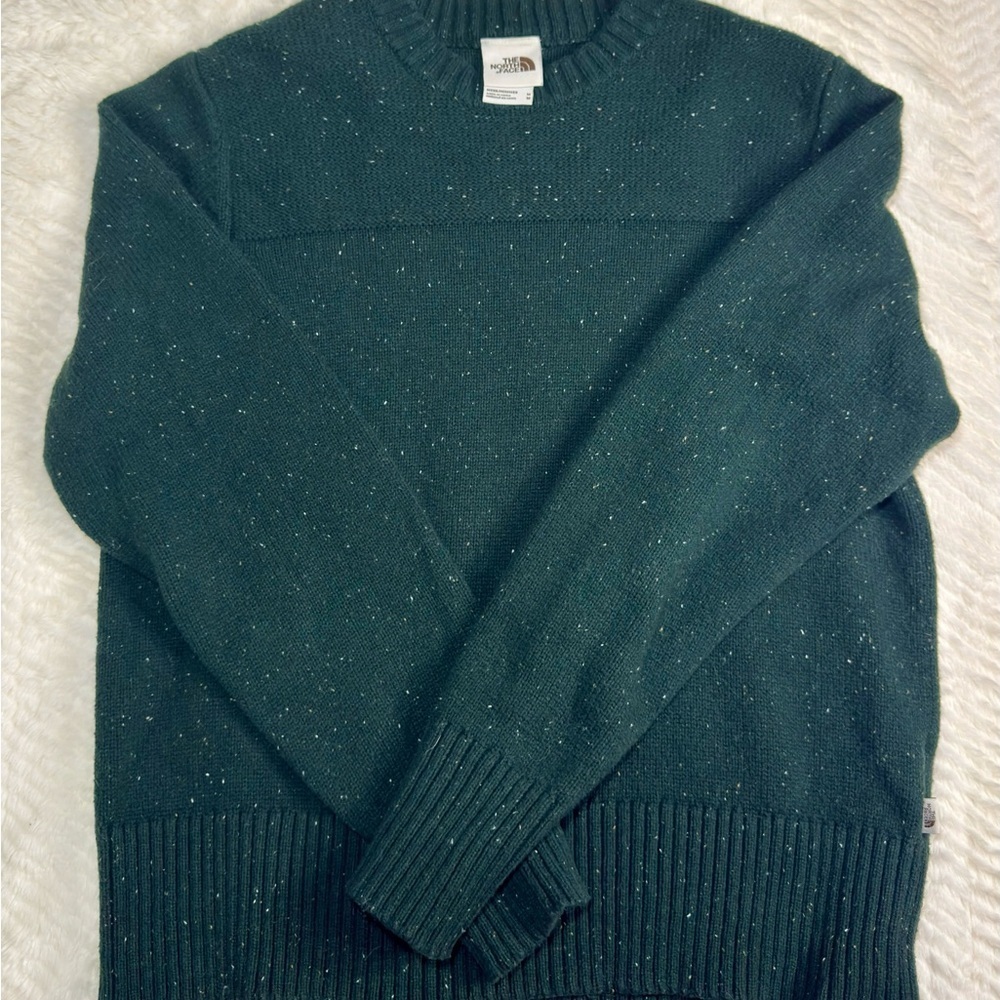 The North Face Men's Dark Green Crewneck Sweater